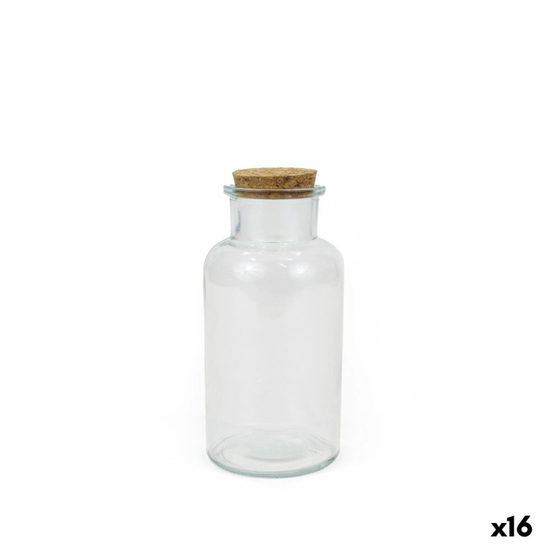 Bottiglia di Vetro La Mediterránea 500 ml 0,5 L (16 Unità) Bottiglia di Vetro La Mediterránea 500 ml 0,5 L (16 Unità)