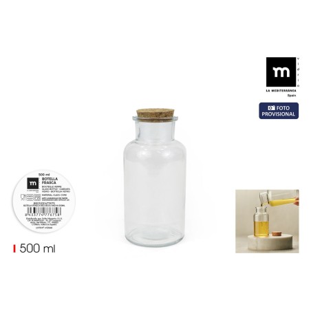 Bottiglia di Vetro La Mediterránea 500 ml 0,5 L (16 Unità)