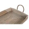 Set di Vassoi DKD Home Decor Giallo Naturale 48 x 38 x 15 cm 52 x 38 x 15 cm (2 Unità)