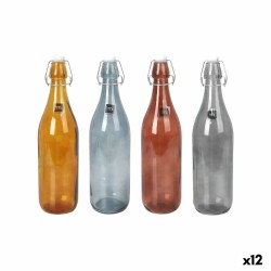 Bottiglia di Vetro La Mediterránea Dark goethe 1 L (12 Unità)