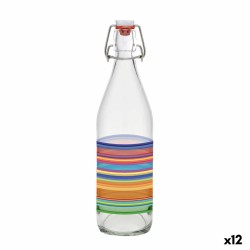 Bottiglia di Vetro La Mediterránea Vetro 1 L (12 Unità)