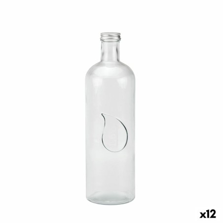Bottiglia di Vetro La Mediterránea Metallo Vetro 1,6 L (12 Unità)