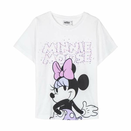 Maglia a Maniche Corte per Bambini Minnie Mouse 5 Anni
