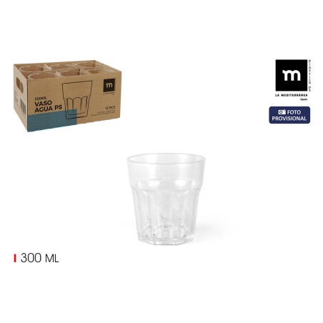 Bicchiere di acqua La Mediterránea 0,3 L (24 Unità)