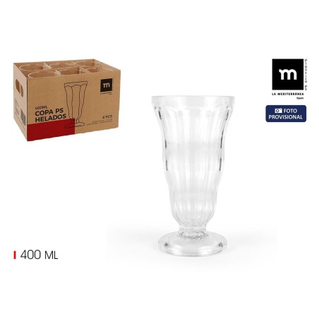 Coppa per Gelati e Frullati La Mediterránea 0,4 l (24 Unità)