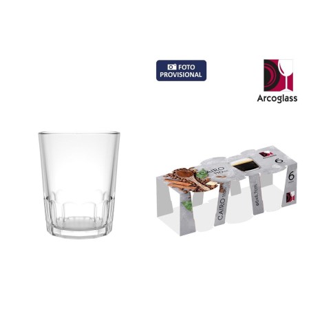 Set di Bicchieri La Mediterránea Cairo 6 Pezzi (24 Unità)