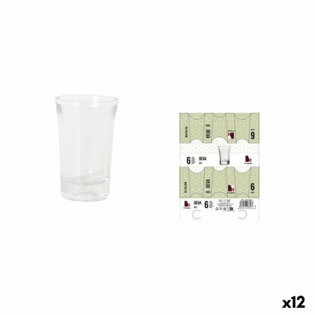 Set di Bicchierini da Chicchetto La Mediterránea Deva 6 Pezzi (12 Unità)