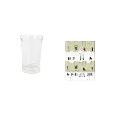 Set di Bicchierini da Chicchetto La Mediterránea Deva 6 Pezzi (12 Unità)