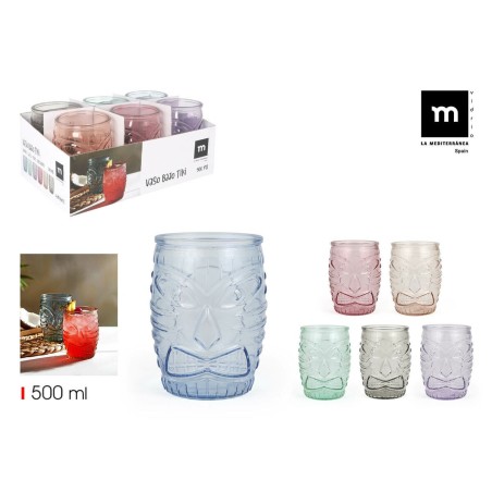 Bicchiere di acqua La Mediterránea TIKI 0,5 L (24 Unità)