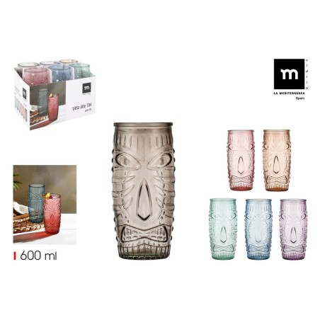 Bicchiere di acqua La Mediterránea TIKI 0,6 L (24 Unità)