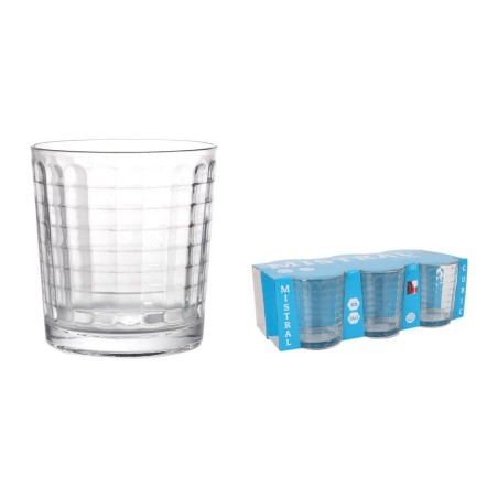 Set di Bicchieri La Mediterránea Mistral cubic 6 Pezzi (12 Unità)