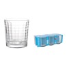 Set di Bicchieri La Mediterránea Mistral cubic 6 Pezzi (12 Unità)