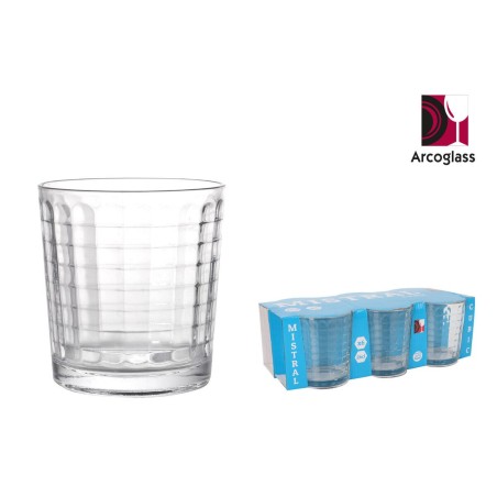 Set di Bicchieri La Mediterránea Mistral cubic 6 Pezzi (12 Unità)