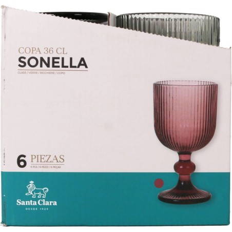 Calice da champagne Santa Clara Sonella Verde (36 Unità)