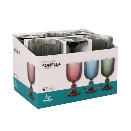 Calice da champagne Santa Clara Sonella Verde (36 Unità)