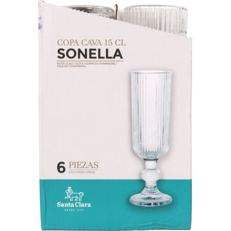 Calice da champagne Santa Clara Sonella (36 Unità)