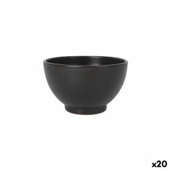 Ciotola Azofra Nero 15 x 15 x 9 cm (20 Unità)