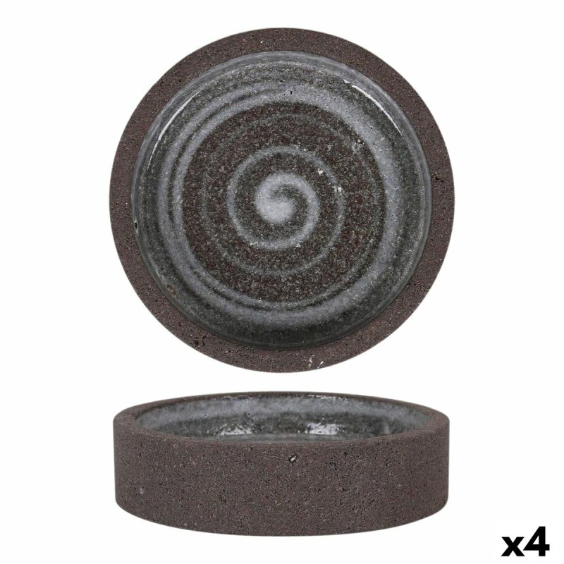 Ciotola per Aperitivi Krakatoa Ø 12 cm (4 Unità) Ciotola per Aperitivi Krakatoa Ø 12 cm (4 Unità)