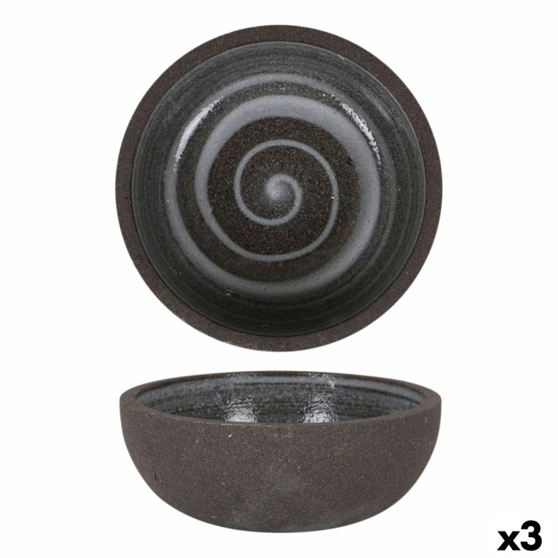 Ciotola per Aperitivi Krakatoa Ø 20 cm (3 Unità) Ciotola per Aperitivi Krakatoa Ø 20 cm (3 Unità)