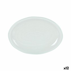 Vassoio per aperitivi Ovale 17 x 12 cm (12 Unità)