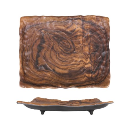 Vassoio per aperitivi Rettangolare 31 x 25 x 5 cm (4 Unità)