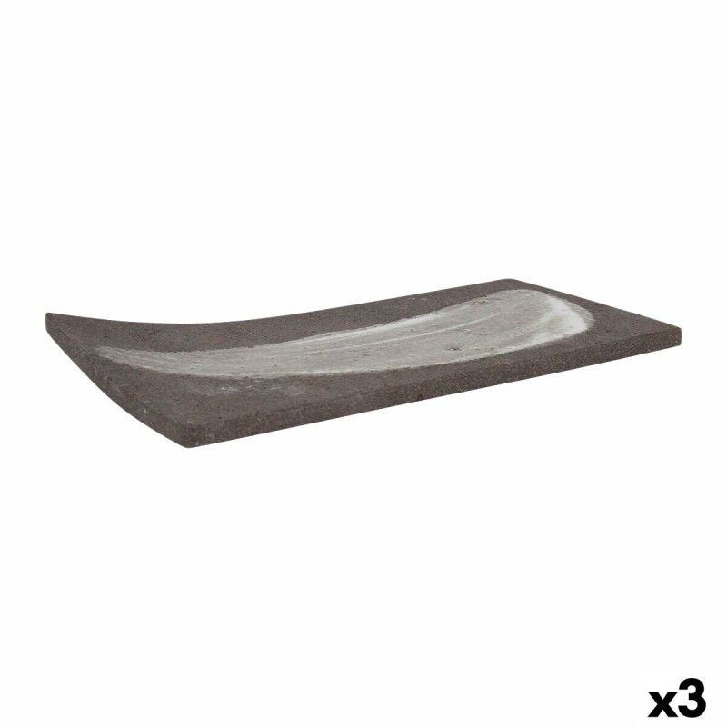 Vassoio per aperitivi Krakatoa Rettangolare 24 x 12 x 1 cm (3 Unità) Vassoio per aperitivi Krakatoa Rettangolare 24 x 12 x 1 cm (3 Unità)