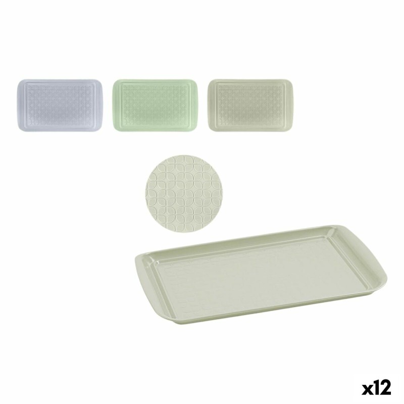 Vassoio Quttin Metallo 43,5 x 27 x 2 cm 12 Unità Vassoio Quttin Metallo 43,5 x 27 x 2 cm 12 Unità