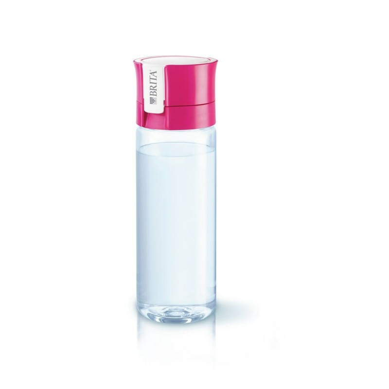 Bottiglia con Filtro di Carbonio Brita Fill&Go Rosa Bottiglia con Filtro di Carbonio Brita Fill&Go Rosa