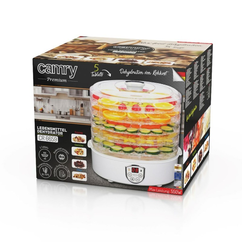 Essiccatore di Alimenti Adler CR 6659 240 W 550 W Essiccatore di Alimenti Adler CR 6659 240 W 550 W