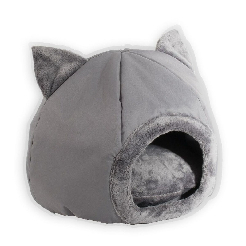 Letto per animali domestici GO GIFT Grigio 40 x 34 x 40 cm Letto per animali domestici GO GIFT Grigio 40 x 34 x 40 cm