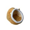 Letto per animali domestici GO GIFT Giallo Bianco 40 x 4 x 45 cm