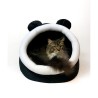 Letto per animali domestici GO GIFT Bianco Nero 40 x 4 x 45 cm