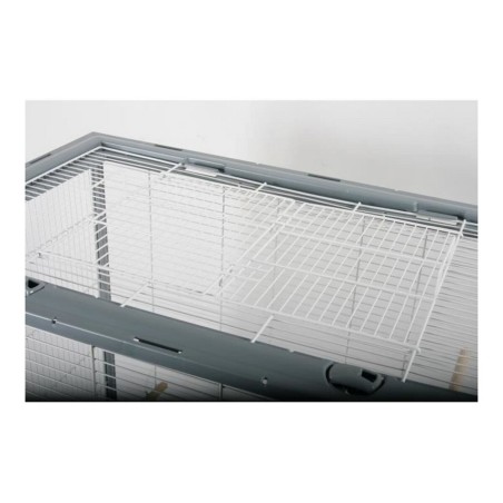 Gabbia per Uccelli Zolux H80 Grigio 8 x 11,2 x 8 cm 78 x 81 x 48 cm