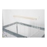 Gabbia per Uccelli Zolux H80 Grigio 8 x 11,2 x 8 cm 78 x 81 x 48 cm