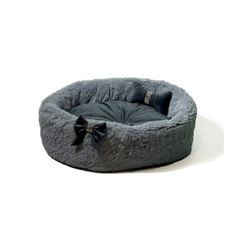 Letto per animali domestici GO GIFT L Grigio 55 x 18 x 5 cm Letto per animali domestici GO GIFT L Grigio 55 x 18 x 5 cm