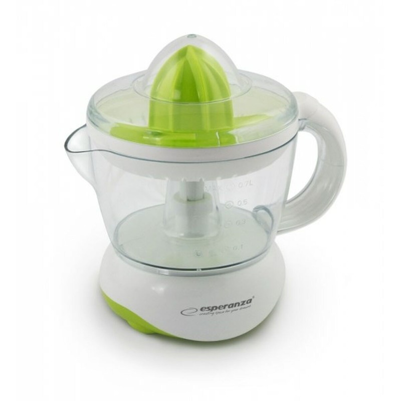 Spremiagrumi Elettrico Esperanza EKJ001G Bianco Verde 25 W Spremiagrumi Elettrico Esperanza EKJ001G Bianco Verde 25 W