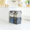 Recipiente-contenitore Rotho Albula Azzurro 25 L Rettangolare