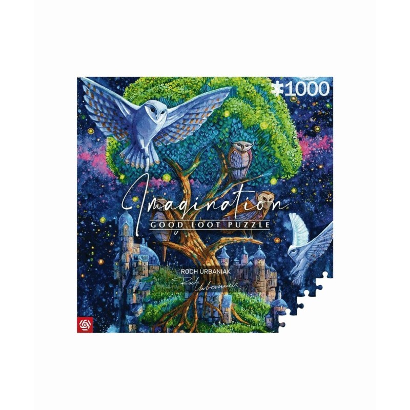 Puzzle Cenega Publishing Good Loot: Roch Urbaniak Owl Island 1000 Pezzi Puzzle Cenega Publishing Good Loot: Roch Urbaniak Owl Island 1000 Pezzi