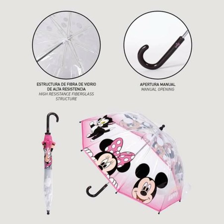 Ombrelli Minnie Mouse Ø 71 cm 45cm