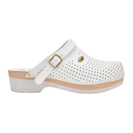 Zoccoli Scholl Clog Bianco