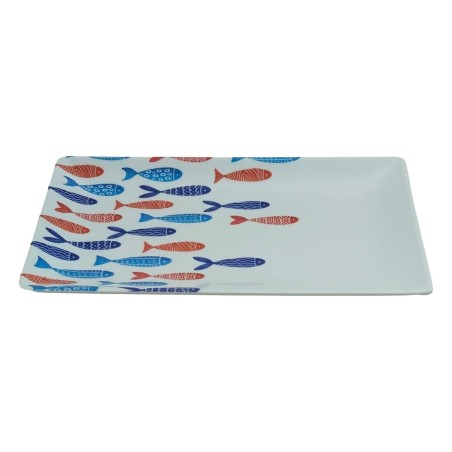 Vassoio per aperitivi La Mediterránea Pesci 25 x 15 x 2 cm (12 Unità)