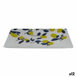 Vassoio per aperitivi La Mediterránea Limone 25 x 15 x 2 cm (12 Unità)