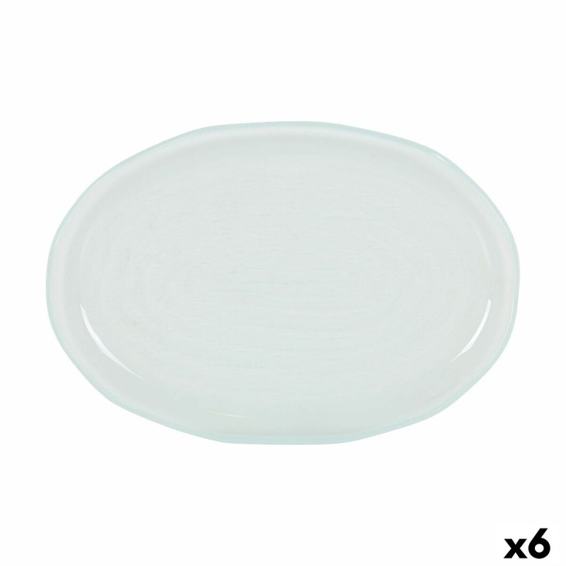 Vassoio per aperitivi Ovale 23 x 16 cm (6 Unità)