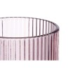 Bicchiere Righe Rosa Cristallo 270 ml (6 Unità)