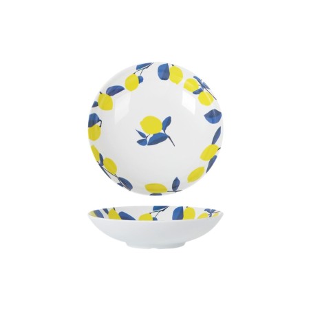 Piatto Fondo La Mediterránea Limone 21 x 5,3 cm (24 Unità)