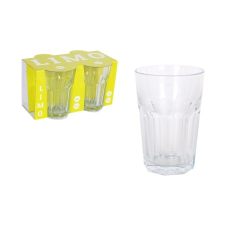 Set di Bicchieri La Mediterránea Limo 4 Pezzi (6 Unità)