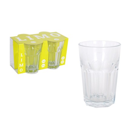 Set di Bicchieri La Mediterránea Limo 4 Pezzi (6 Unità)