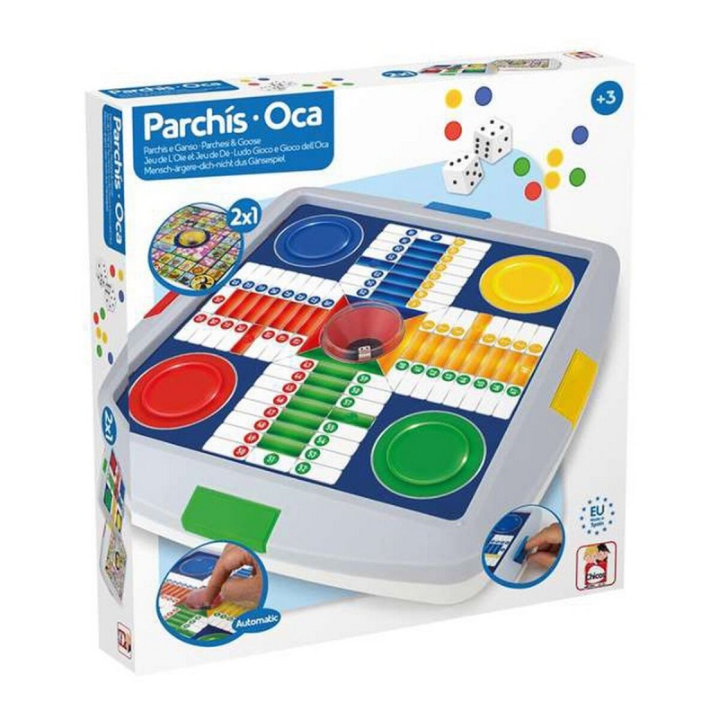 Ludo e Oca Automatica Chicos 27 x 27 x 4 cm Ludo e Oca Automatica Chicos 27 x 27 x 4 cm