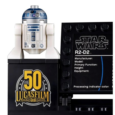 Set di Costruzioni Lego 75308 R2-D2 Multicolore