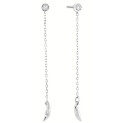 Orecchini Donna Secrecy E8245CDAWA900 Argento puro 5 cm
